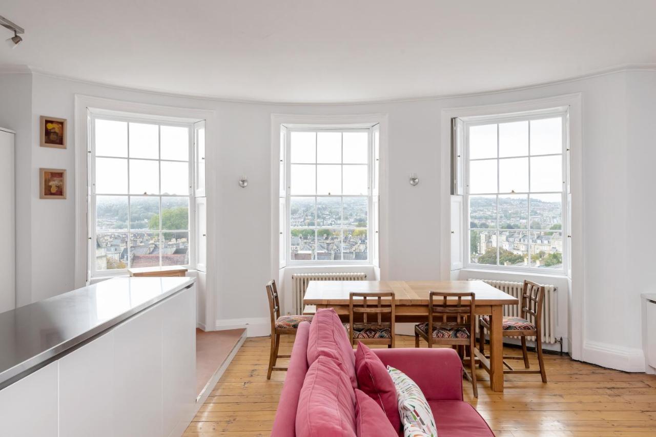 Stunning Georgian Apartment In Central บาธ ภายนอก รูปภาพ