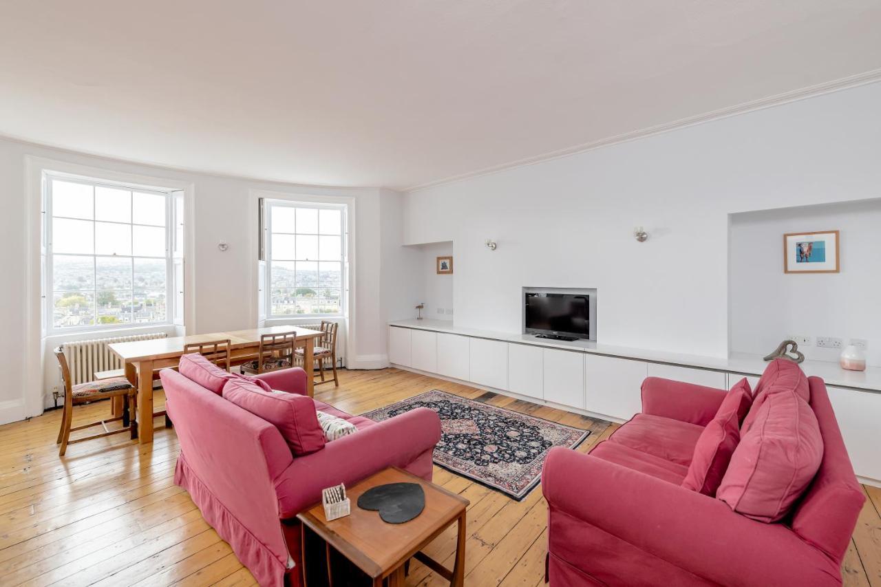 Stunning Georgian Apartment In Central บาธ ภายนอก รูปภาพ